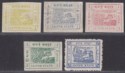 Click for more photos and details Indian States Jaipur 1911-12 Chariot Imperf Selection to 2a, ½a perf 11 Unused