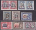 Click for more photos and details Indian States Jaipur 1932-48 Revenue Court Fee Overprint Selection to 1r Used