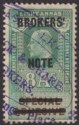 Click for more photos and details India 1910 KEVII Revenue Brokers