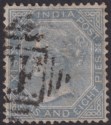 India used Abyssinia 1867 QV 6a8p Slate Used SG AZ7 w FF Postmark cat £150