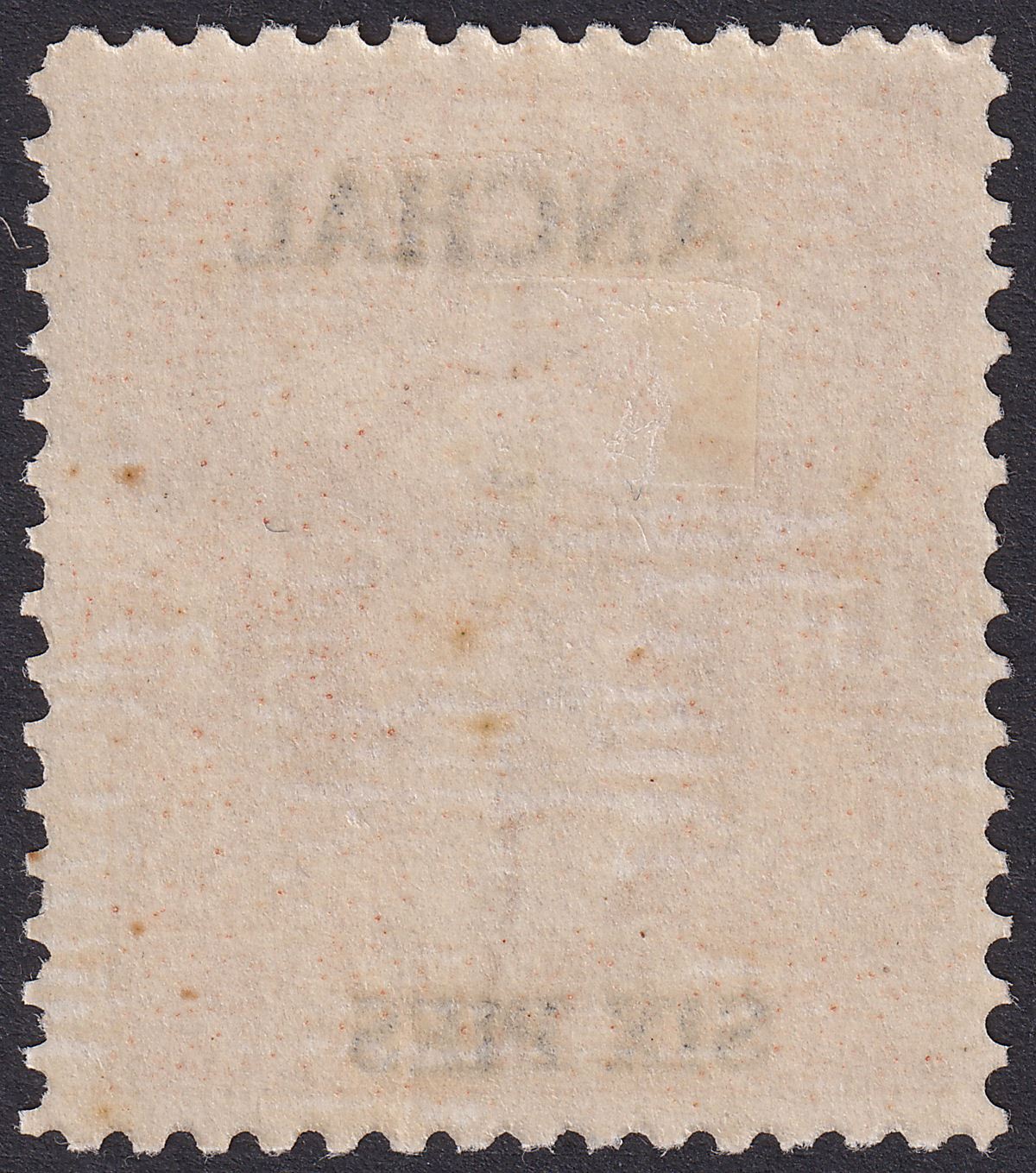 Indian States Cochin 1942 KGVI Large Anchal 6p Surch on 1a Mint SG80 cat £1300