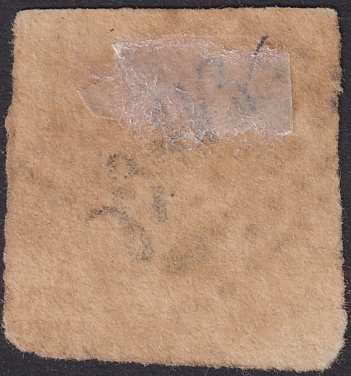 India 1854 QV ½a Blue Die I Used SG2 cat £60 w 3 Margins Diamond Dots Postmark