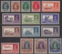 Indian States Nabha 1938 KGVI Overprint Set to 5r Mint SG77-91 cat £200
