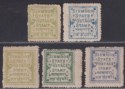 Indian States Sirmoor 1878-92 1p Selection Mint / Unused SG1-4 cat £60