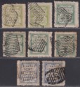 Indian States Sirmoor 1892 1p Selection Used SG3-4 