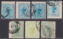 Indian States Kishangarh 1913-16 ¼a and ½a Selection Used SG63-64