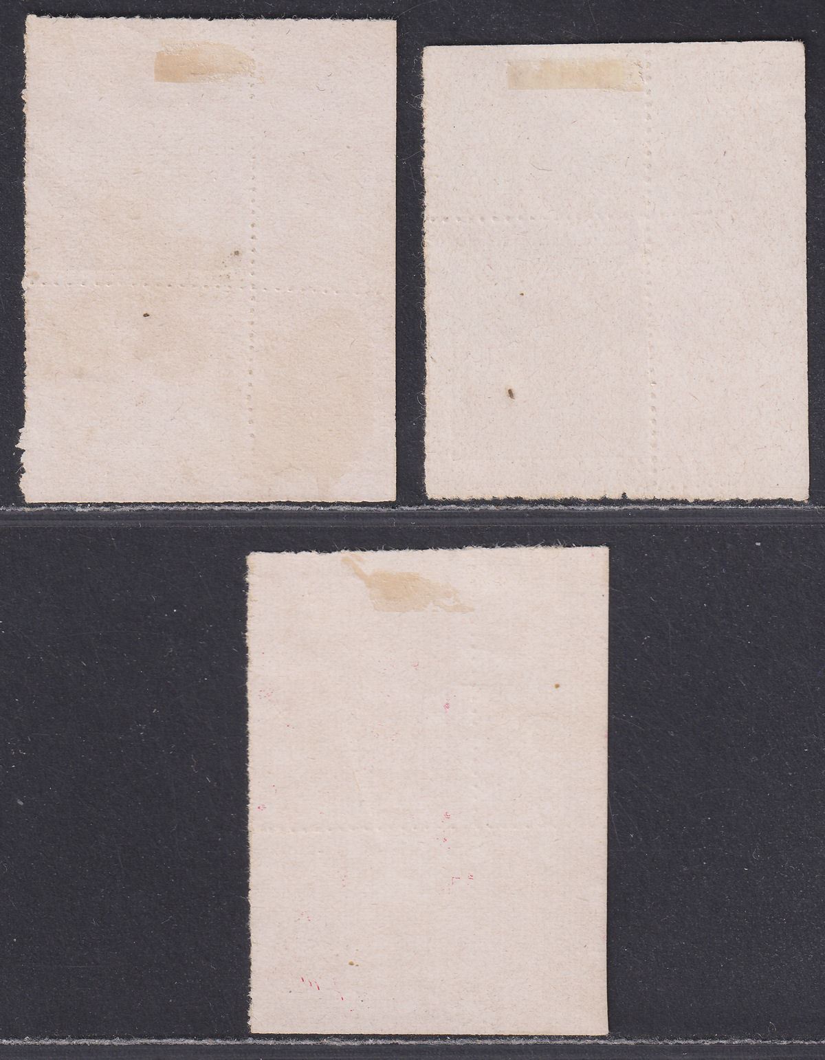 Indian States Kishangarh 1928 ¼a, ½a, 1a Corner Marginals Mint SG72-74