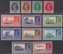 Indian States Chamba 1938 KGVI State Overprint Set to 12a Mint SG82-93