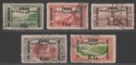 Click for more photos and details Iraq 1921 KGV Official Service Surcharge Part Set to 8a Used