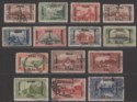 Click for more photos and details Iraq 1918 KGV Surcharge on Turkey Set Used SG1-14 cat £55