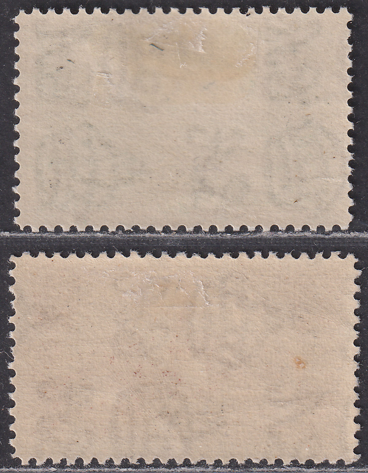 Iraq British Occupation 1921 KGV wmk Script ½a on 10pa, 1½a on 5pa Mint SG16-17