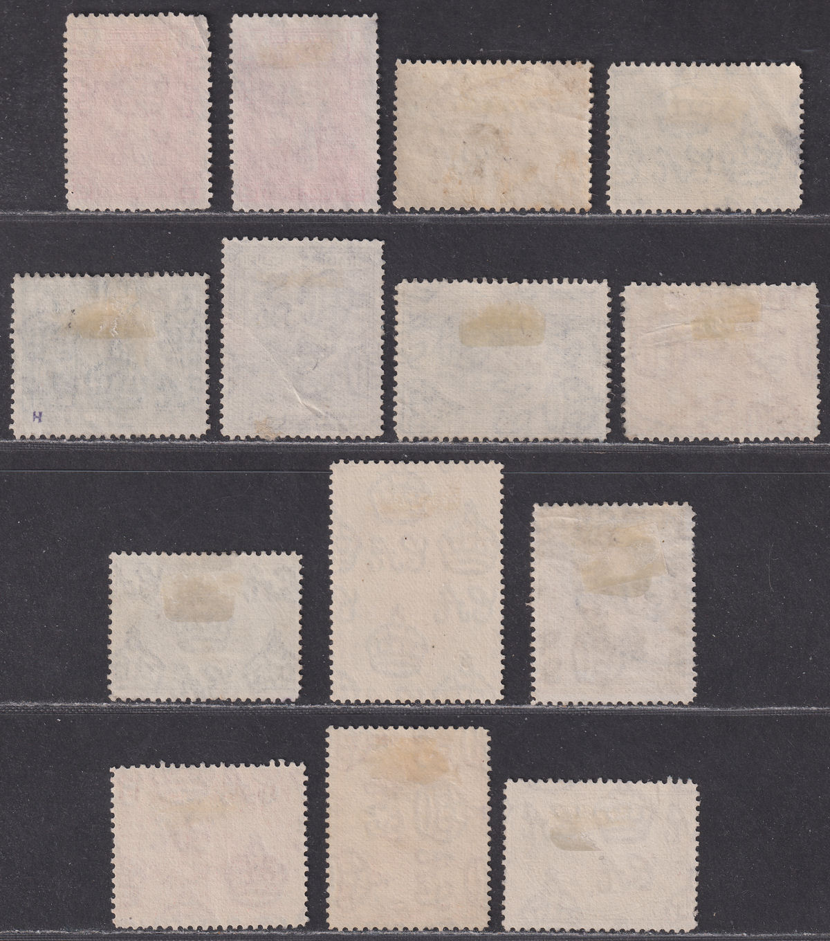 Iraq 1923 KGV Pictorial Set Used SG41-53 cat £55