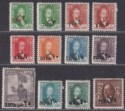 Click for more photos and details Iraq 1932 King Faisal I Surcharge Set to 75f Mint SG106-117