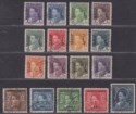 Click for more photos and details Iraq 1934-38 Official King Ghazi Short Set to ½d Used SG O190-O206