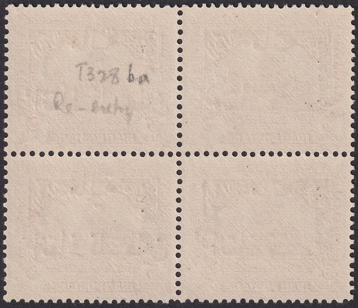 Iraq 1949 Obligatory Tax Opt Official 5f p14 Re-entry Blk Mint SG T328ba c£200+