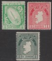 Click for more photos and details Ireland 1934 ½d, 2d Imperf x p14, 1d p15 x imperf Mint SG71a SG72c SG74a cat£120