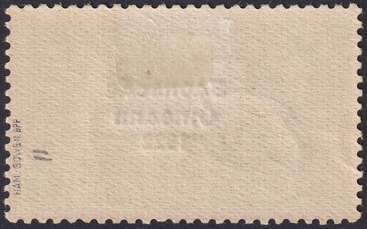 Ireland 1925 Seahorse 10sh Dull Grey-Blue Narrow Date Overprint Mint SG85 c£180