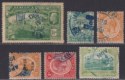 Jamaica 1912-22 KGV Selection Used with GREEN VALE Government Railway Postmarks