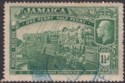 Jamaica 1921 KGV 1½d Used with Blue LINSTEAD Government Railway Postmark