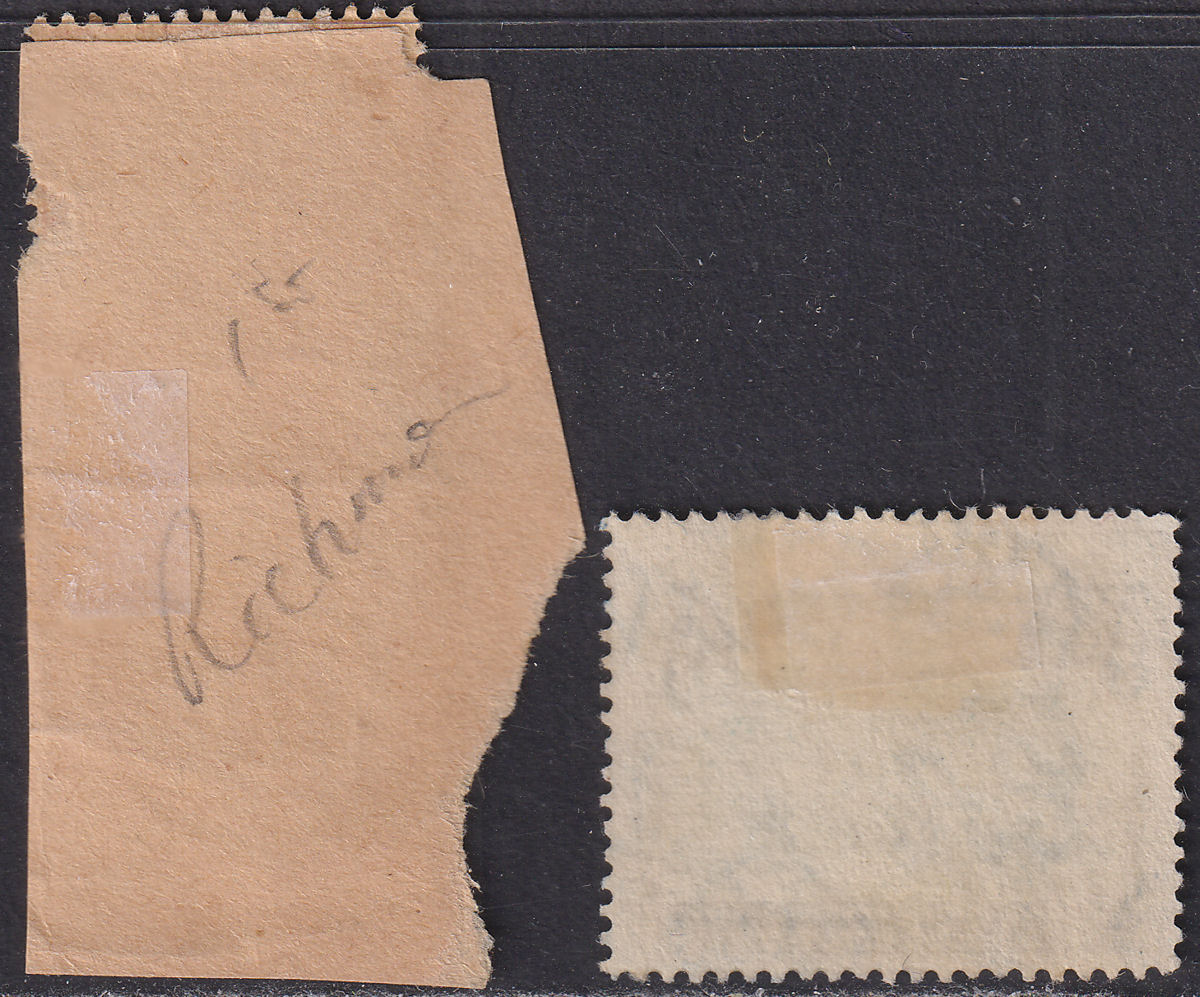 Jamaica 1913-23 KGV 3d, 1d Used MONTEGO BAY / RICHMOND Govt Railway Postmarks