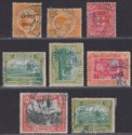 Jamaica 1912-21 KGV Selection Used with Government Railway Postmarks