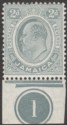 Click for more photos and details Jamaica 1911 KEVII 2d Grey Mint SG57
