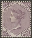 Jamaica 1909 KEVII 6d Lilac Mint SG52