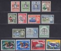 Jamaica 1962 Independence Overprint Set to 10sh Mint cat £38