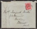 King Edward VII 1904 1d Used on Mourning Cover JERSEY to Barnet, England