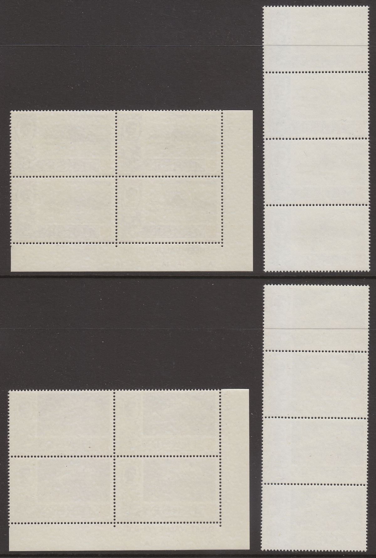 Jersey 1969 Queen Elizabeth II Block Full Set Mint SG15-29 inc some Plate Nos