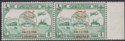 Jordan Occupation Palestine 1949 UPU Opt Double 4m Pair Mint SG P31c cat £260
