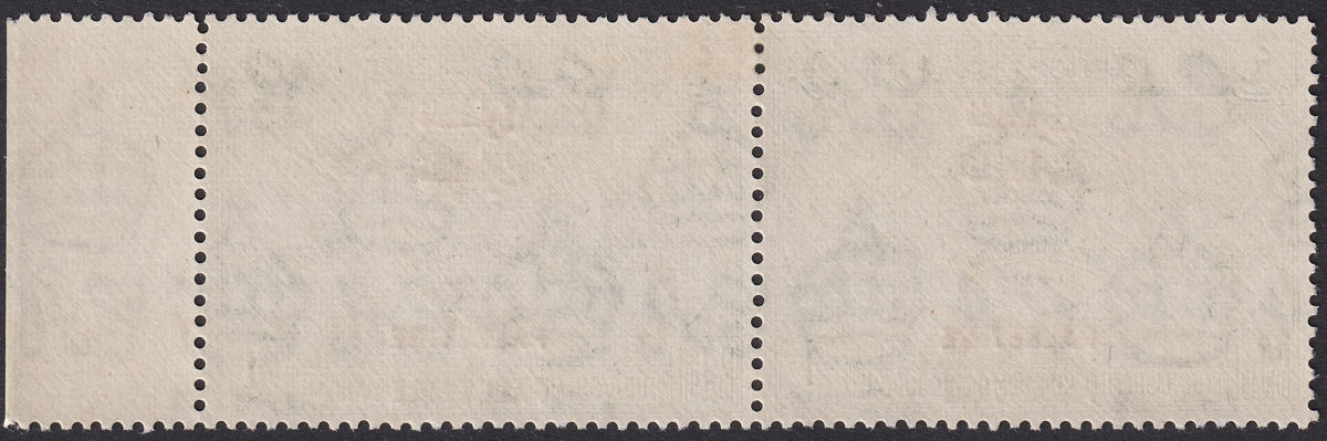 Jordan Occupation Palestine 1949 UPU Opt Double 4m Pair Mint SG P31c cat £260