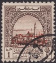 Click for more photos and details Jordan Occupation Palestine 1949 Opt Obligatory Tax £P1 Brown Used SG PT46 c£100