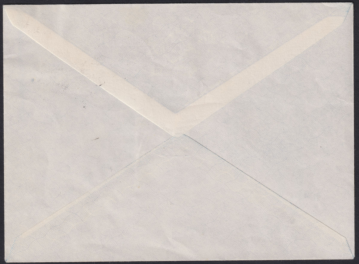 Jordan 1953 Postage Overprint Palestine Tax 100m Used on Cover SG401 cat £65