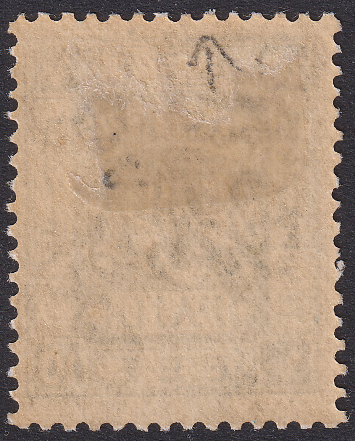 Transjordan 1925 KGV Opt Palestine 10p Light Blue Long Stamp Variety Mint SG156v