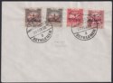 Jordan 1953 Postage Opt 5m 10m 15m 20m Used Cover SG389 SG390 SG392 SG399 c£460