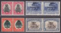 Click for more photos and details Kenya Uganda Tanganyika 1941-42 KGVI Surcharge Set Mint SG151-154 cat £25