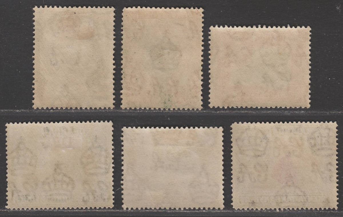 Kenya Uganda Tanganyika 1935 King George V Part Set to 1sh Mint