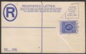 Click for more photos and details East Africa and Uganda c1913 KGV 18c Postal Stationery Registered Cover Unused