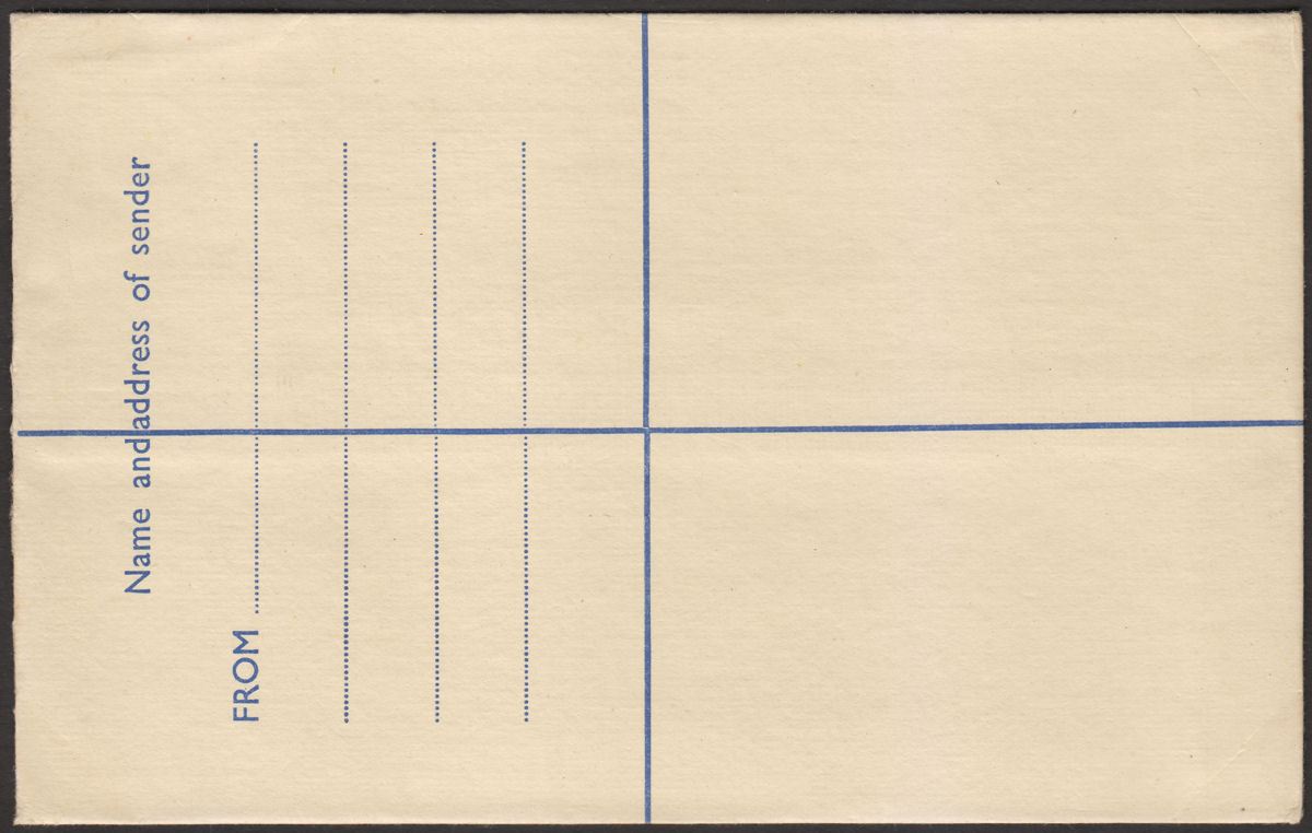Kenya Uganda Tanganyika 1952 KGVI 40c Registered G Postal Stat Cover Unused