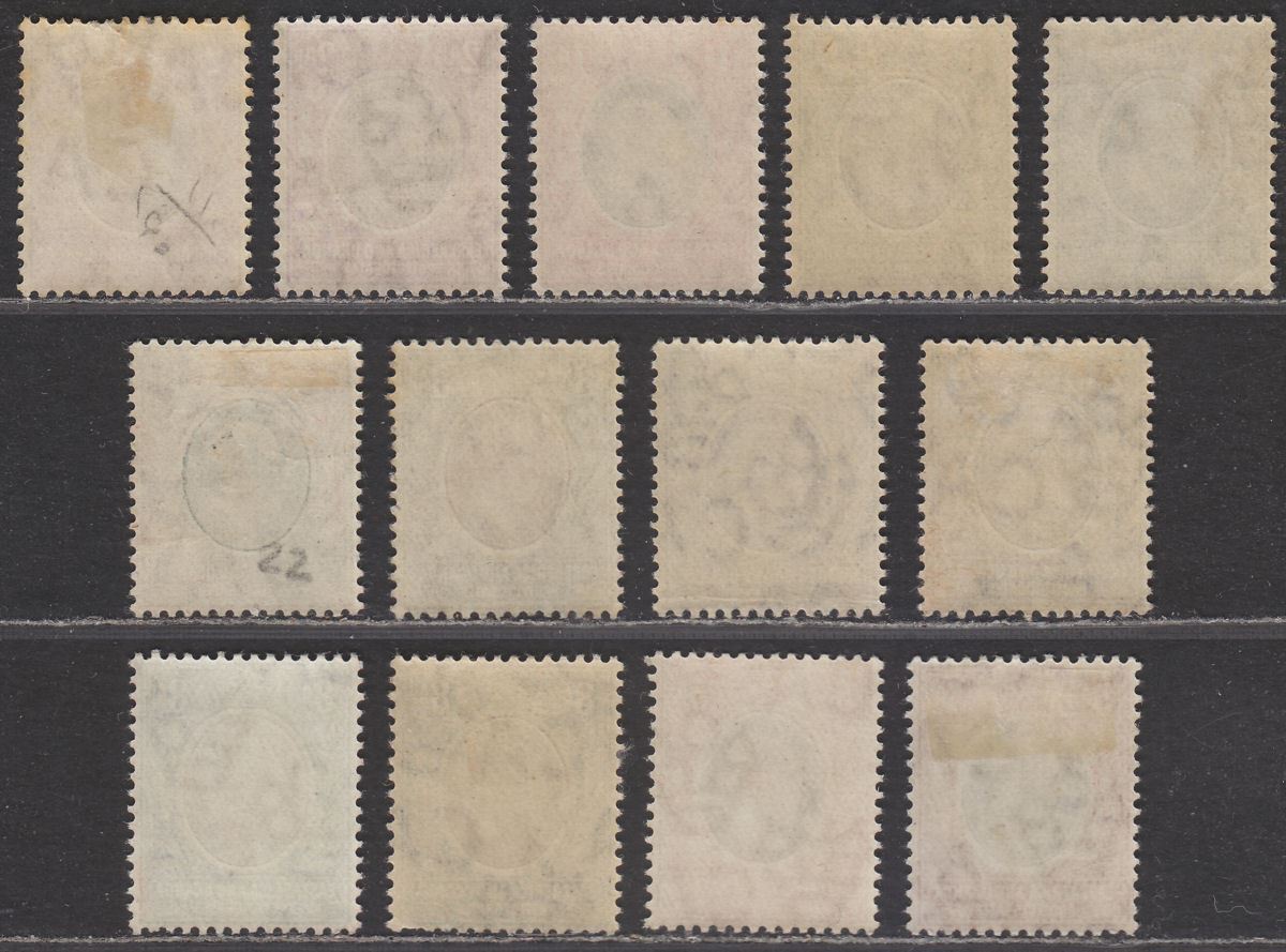 East Africa Uganda 1904-07 King Edward VII Set to 8a Mint SG17-25