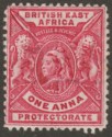 British East Africa 1901 QV 1a Rosine Mint SG66b