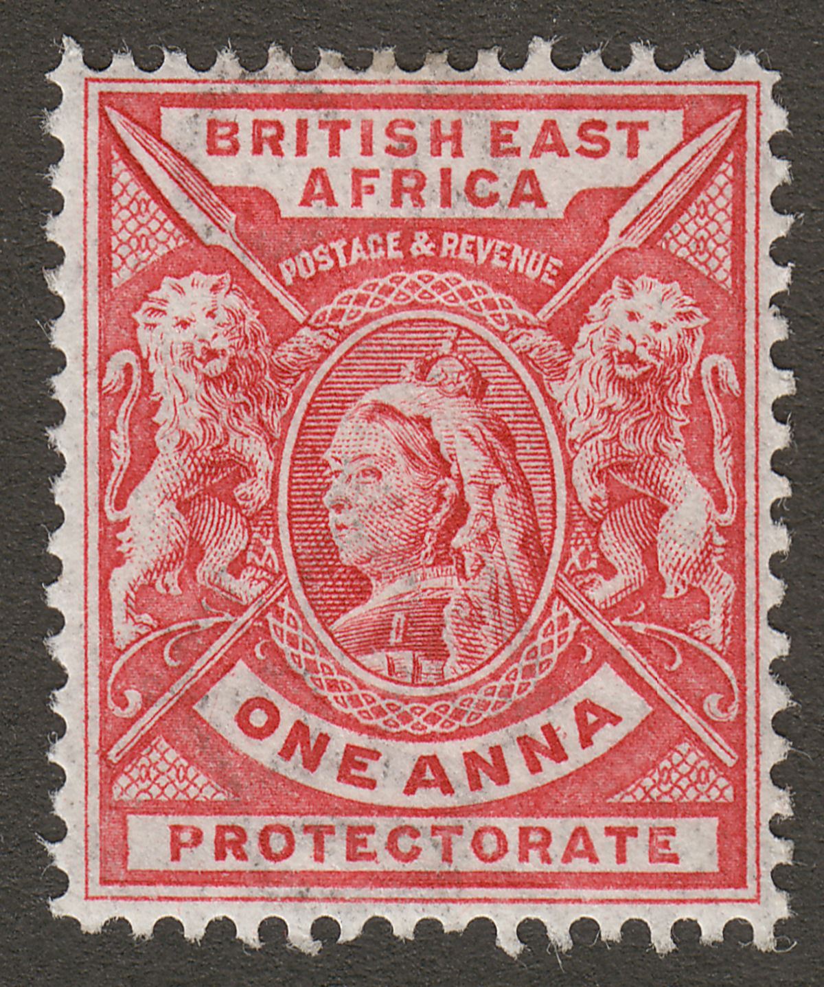 British East Africa 1896 QV 1a Carmine-Rose Mint SG66