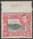 Click for more photos and details Kenya Uganda Tanganyika 1938 KGVI 15c Black + Rose-Red p13¼ Mint SG137 c£32 MNH