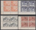 Click for more photos and details Kenya Uganda Tanganyika 1949 KGVI 75th Anniv of UPU Block Set Mint SG159-162