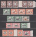 Click for more photos and details Kenya Uganda Tanganyika 1938-54 KGVI Set to 25c with Shades Mint SG131-140