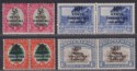 Click for more photos and details Kenya Uganda Tanganyika 1941-42 KGVI Surcharge Set Mint SG151-154 cat £25