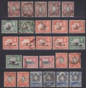 Kenya Uganda Tanganyika 1938-54 KGVI Set to 50c with Shades Used SG131-144