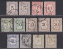 Kenya Uganda Tanganyika 1935-60 KGV Postage Due Set Used SG D7-12 cat £32++