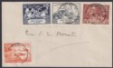 Kenya Uganda Tanganyika 1949 KGVI 75th Anniv UPU First Day Cover RUMURUTI Pmk